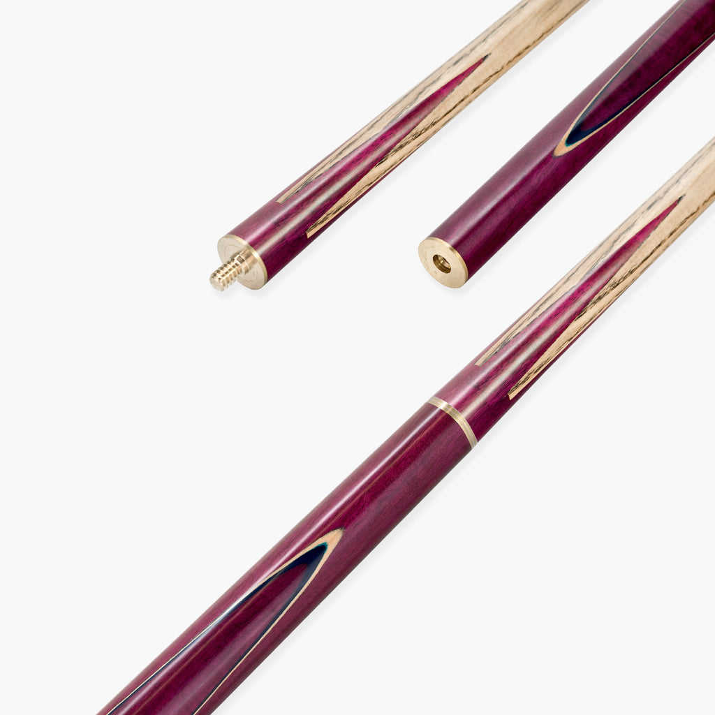 Kudos Purple Heart heavy weight 3/4 cue and case set Cue + Case