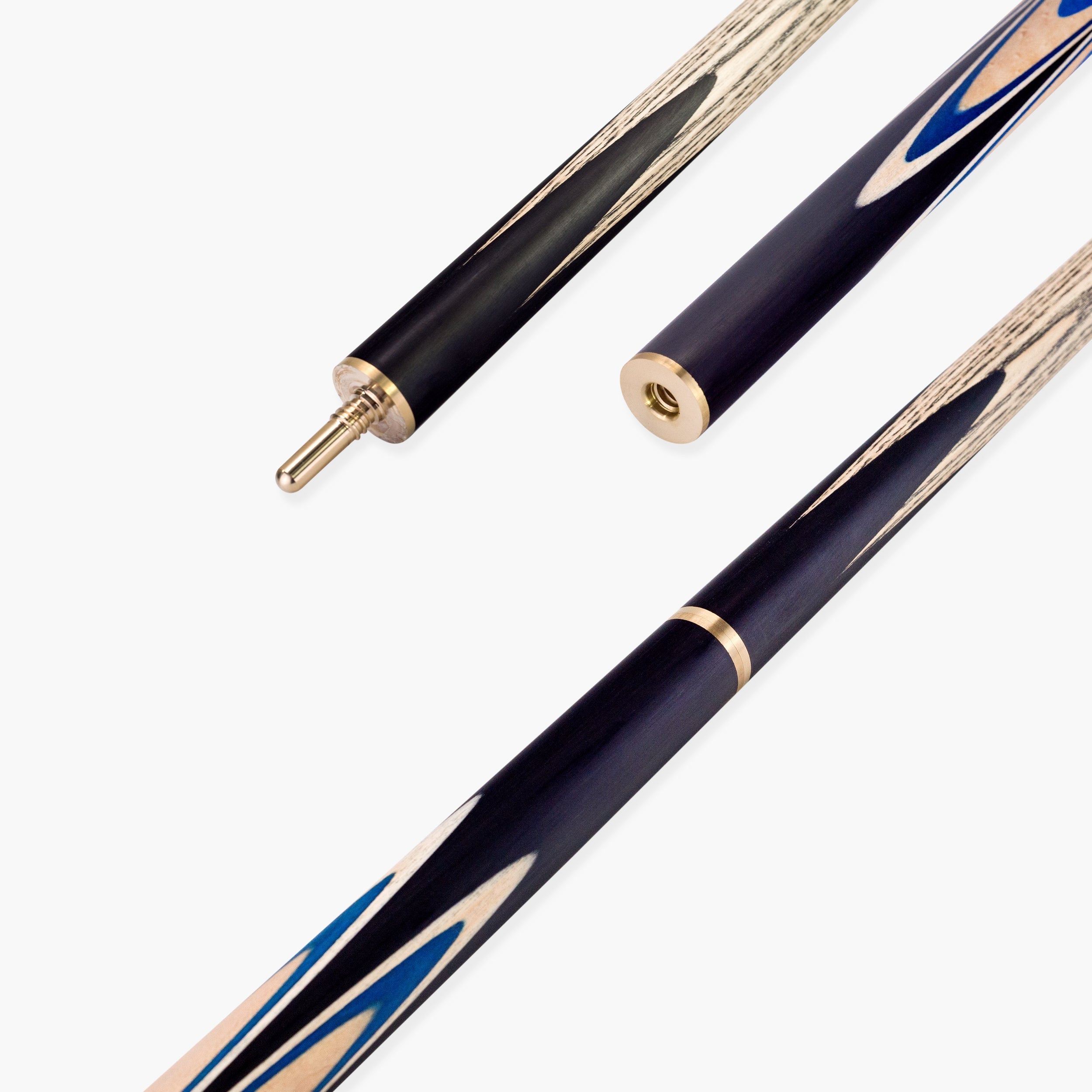 PRO147 Blue Pearl 3/4 cue and case set Cue + Case