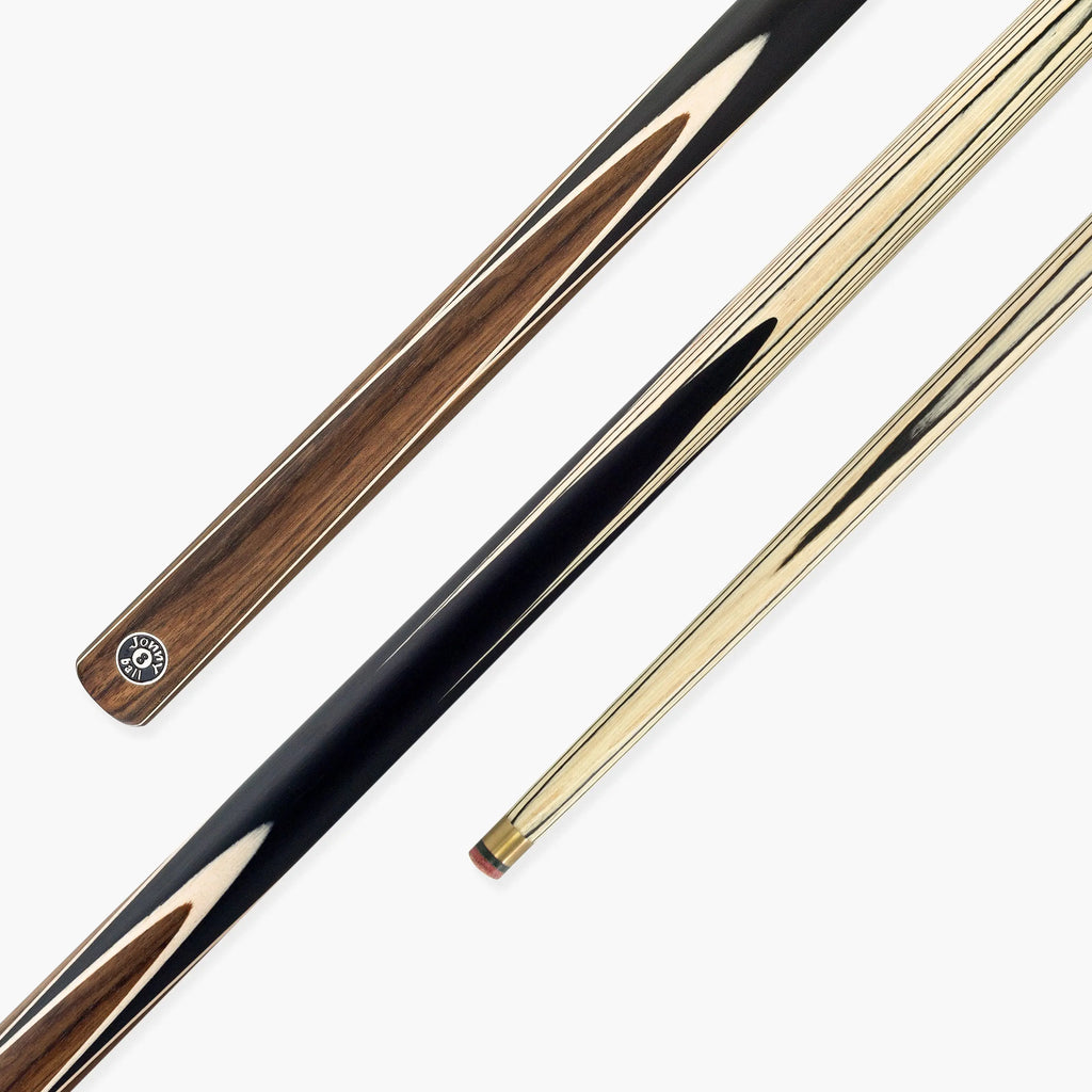 Jonny 8 Ball Walnut 57-inch one-piece pool cue Cue + Case