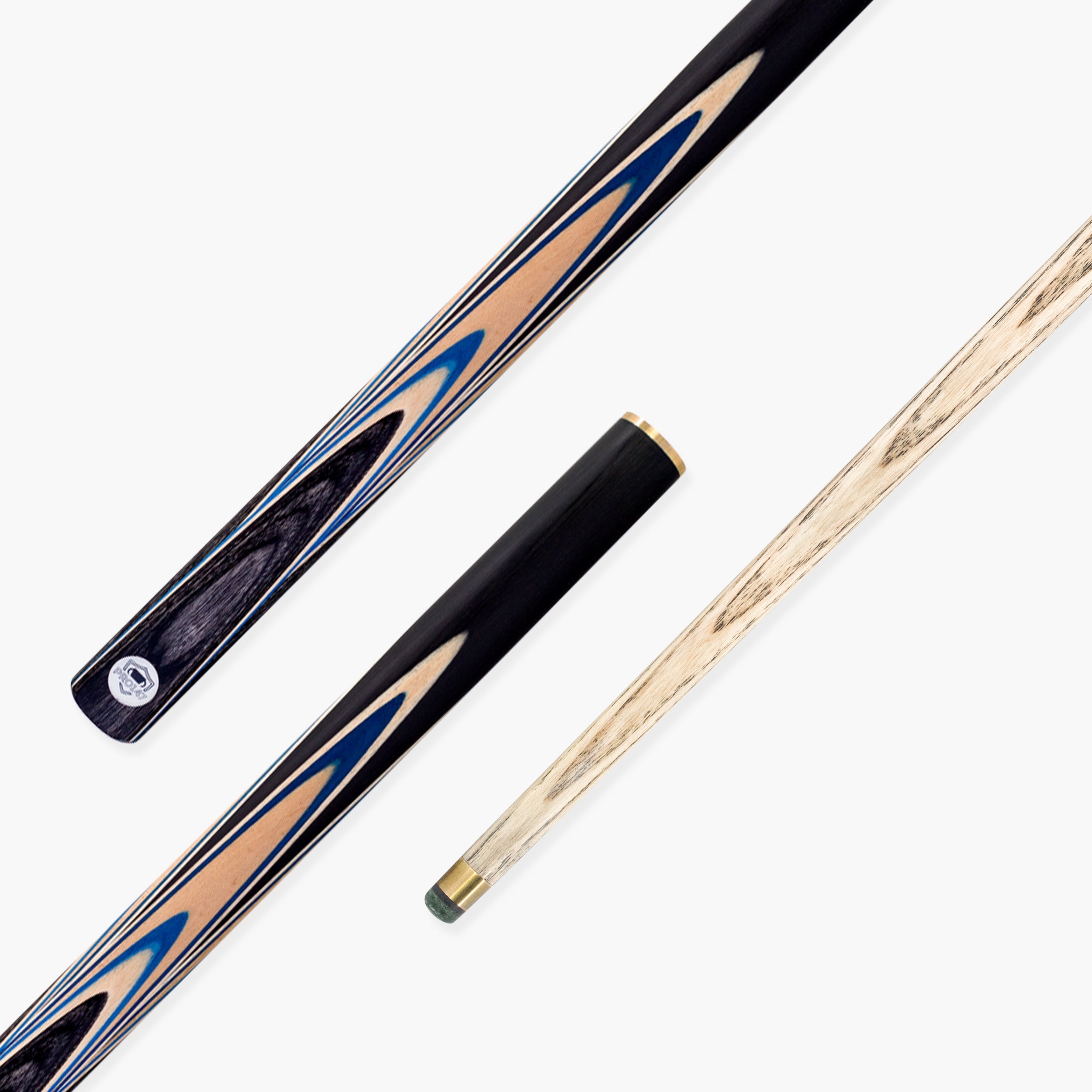 PRO147 Blue Pearl 3/4 cue Cue + Case