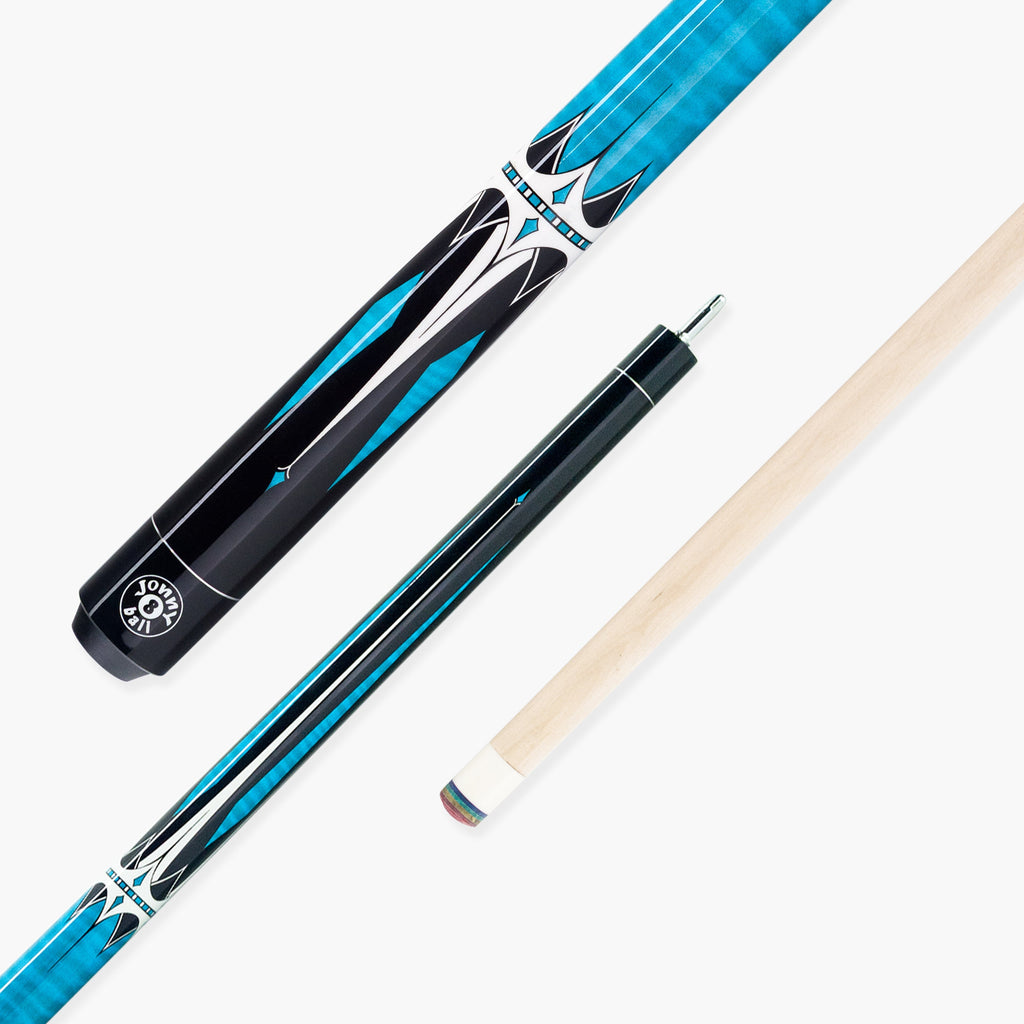 Jonny 8 Ball Harpoon 58-inch American pool cue Cue + Case