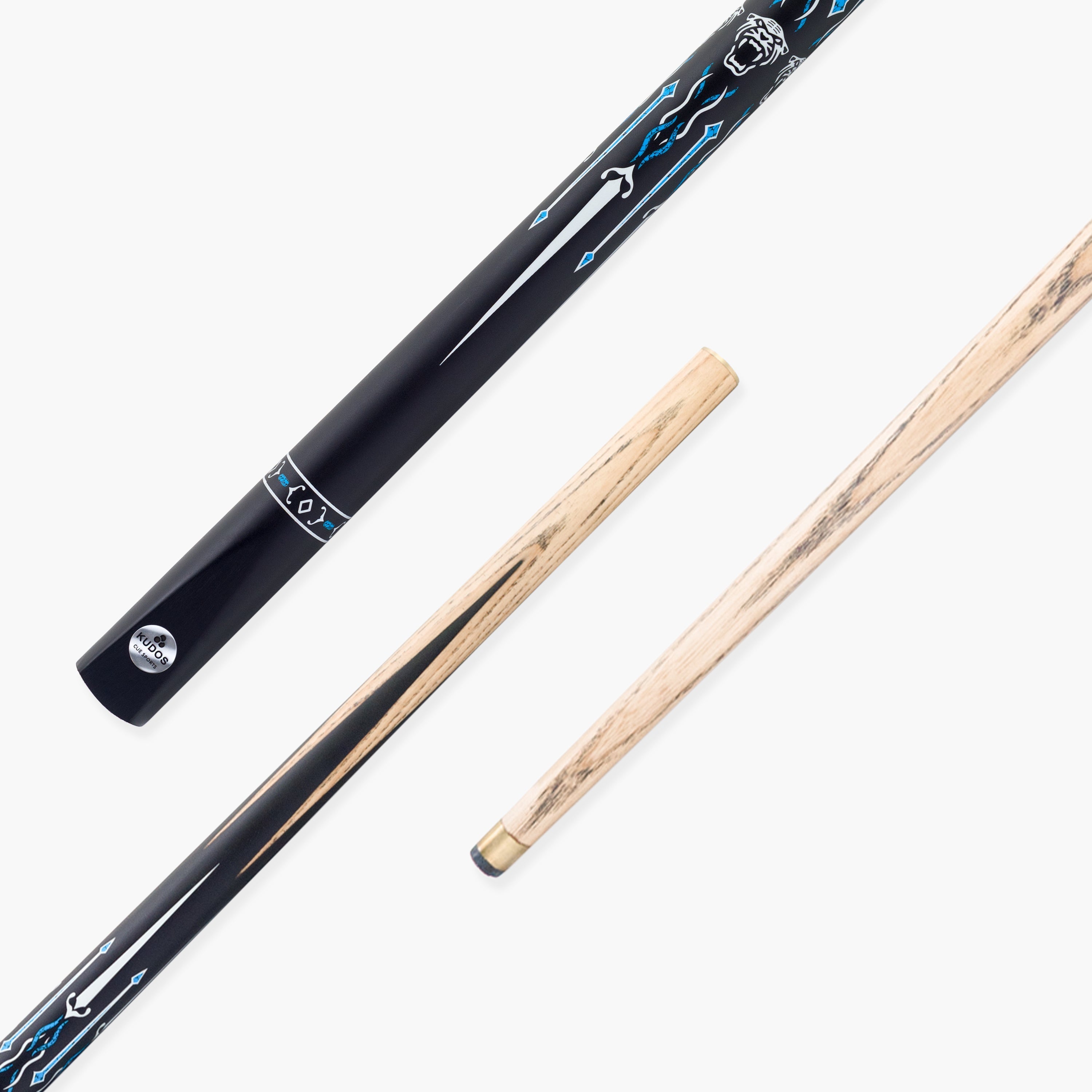 Kudos Panther 57-inch 2-piece cue Cue + Case