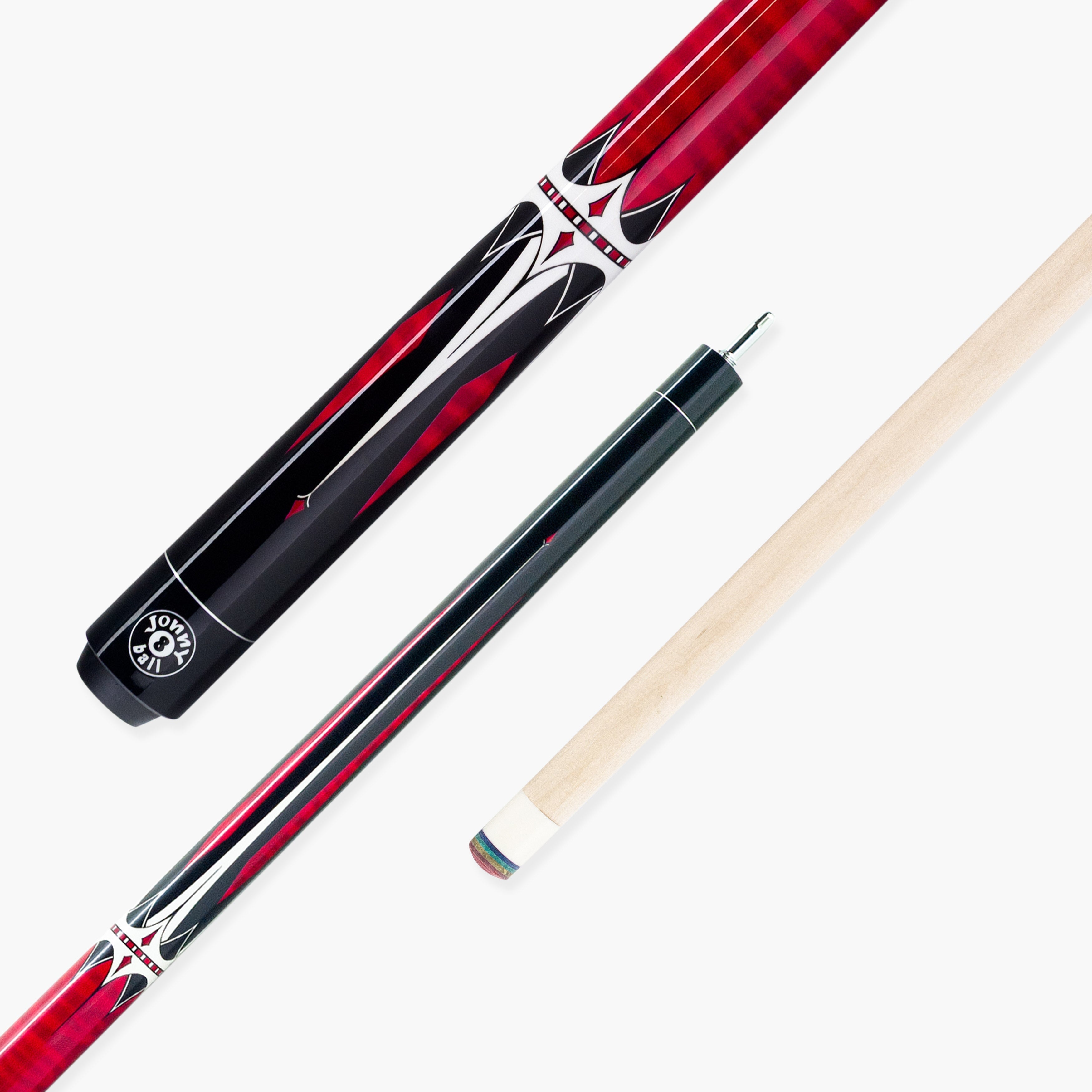 Jonny 8 Ball Harpoon 58-inch American pool cue Cue + Case