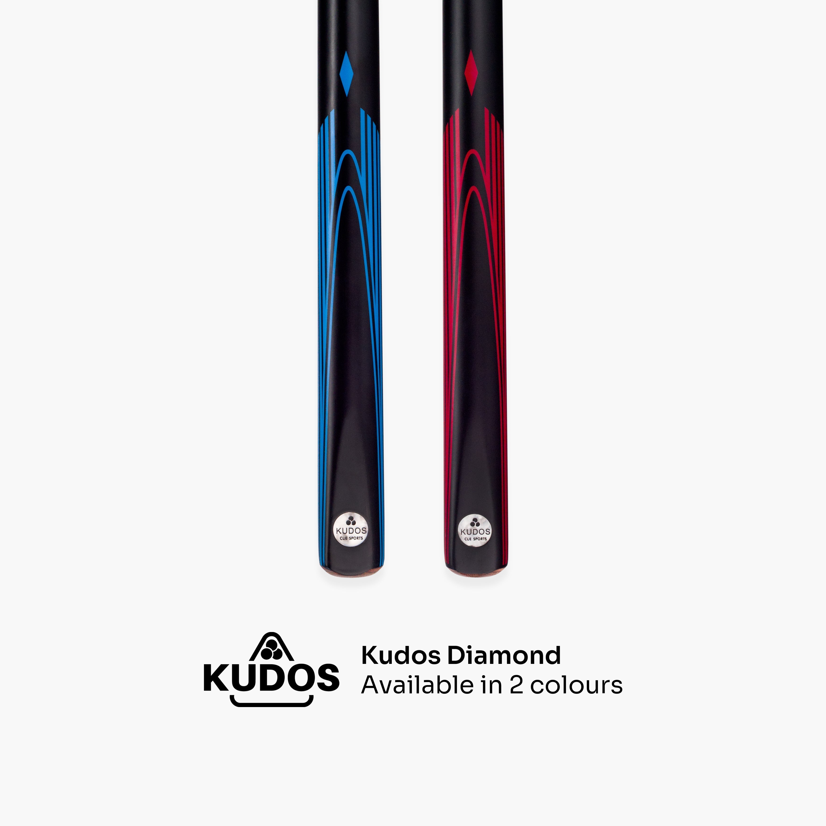 Kudos Diamond 57-inch 2-piece cue Cue + Case
