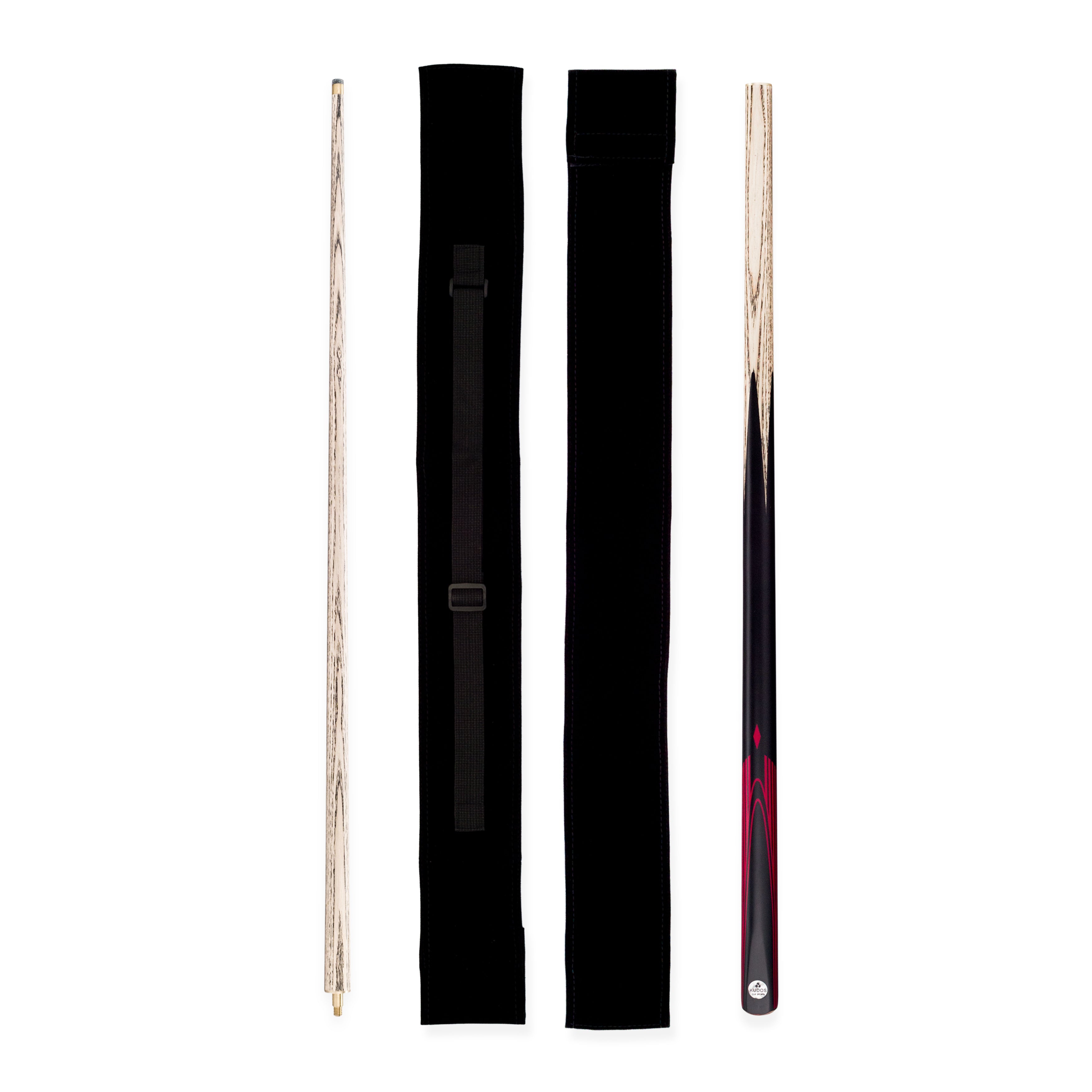 Kudos Diamond 57-inch cue and soft case set Cue + Case