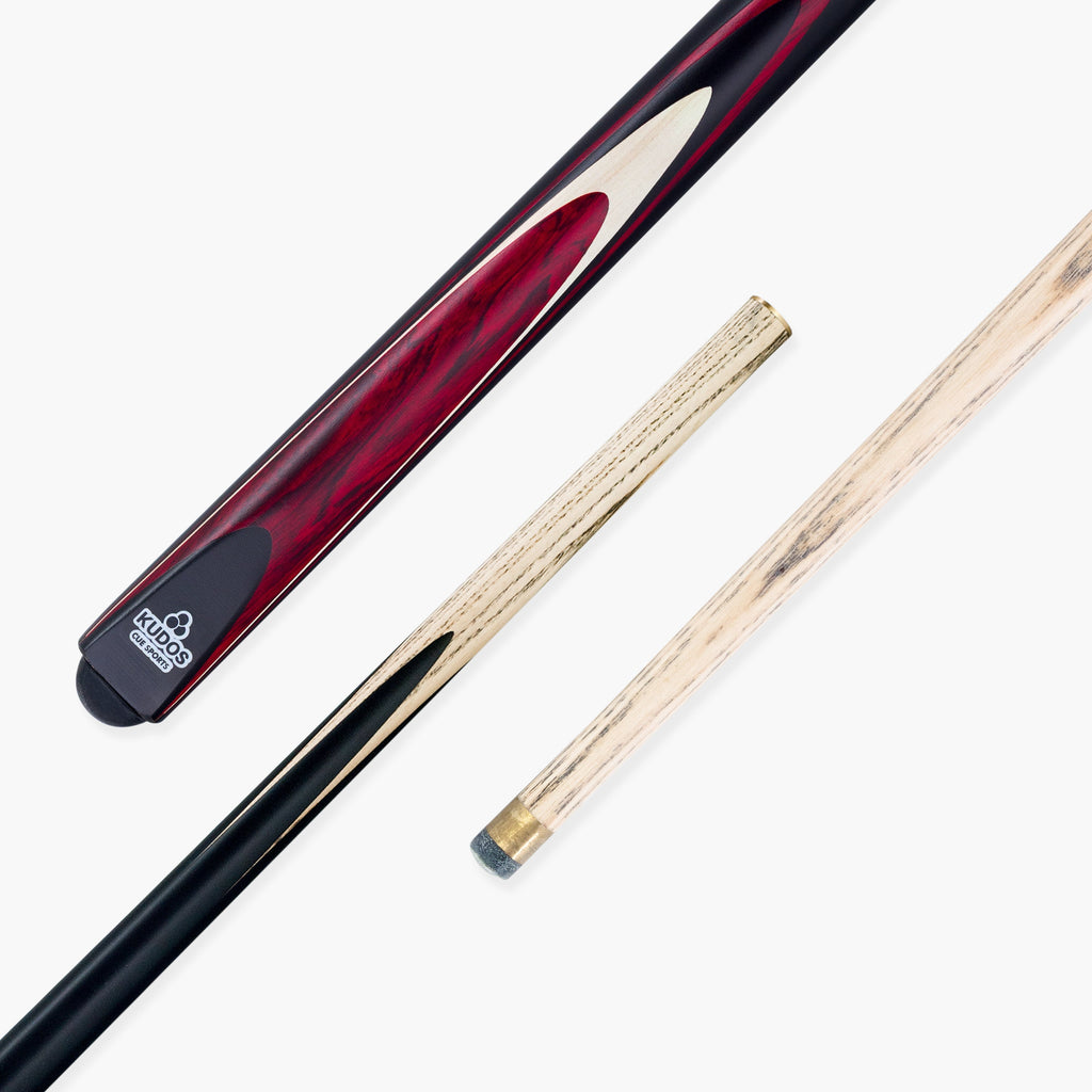 Kudos Red Bullet 57-inch 2-piece cue Cue + Case