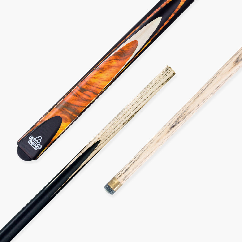 Kudos Brown Bullet 57-inch 2-piece cue Cue + Case