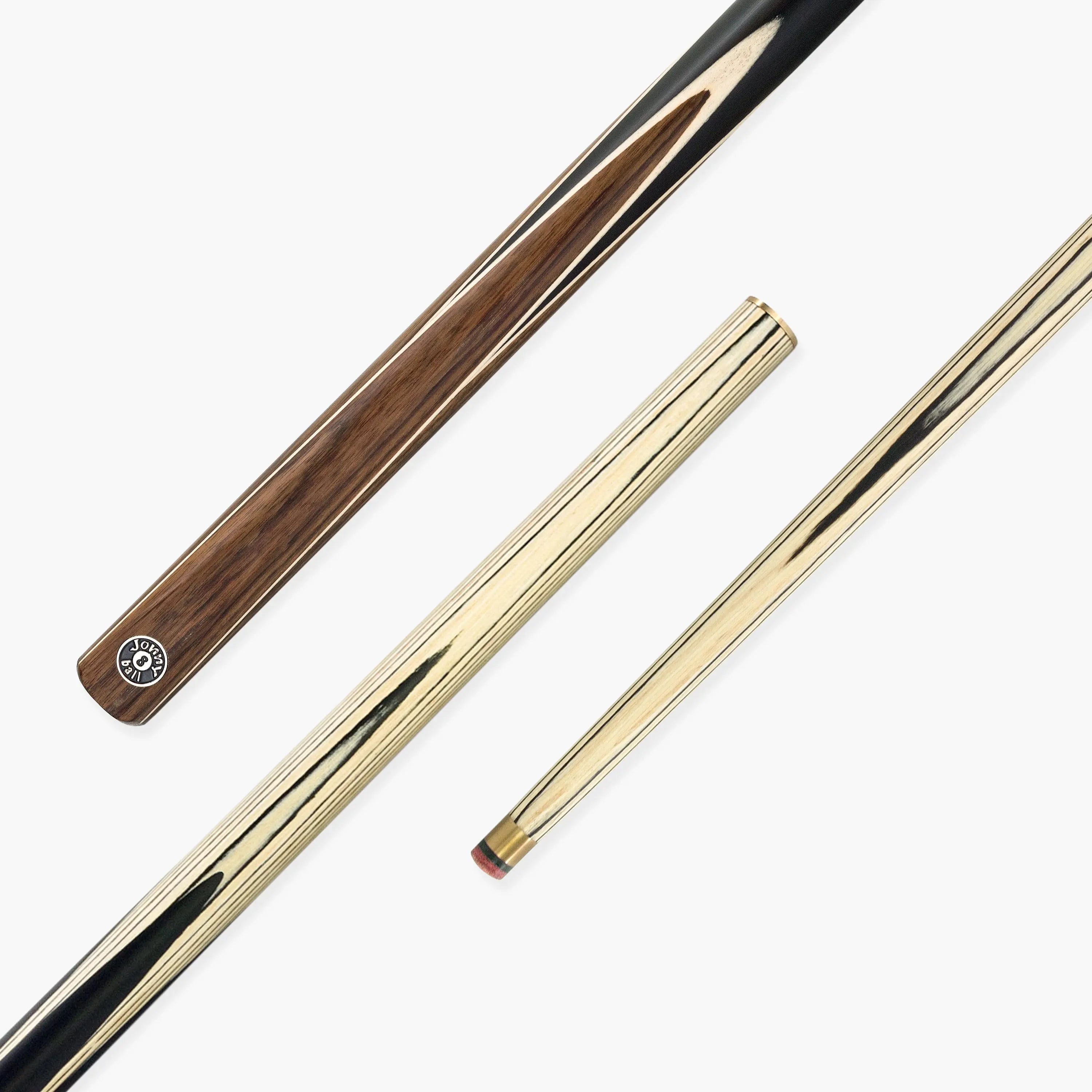 Jonny 8 Ball Walnut 57-inch two-piece pool cue Cue + Case