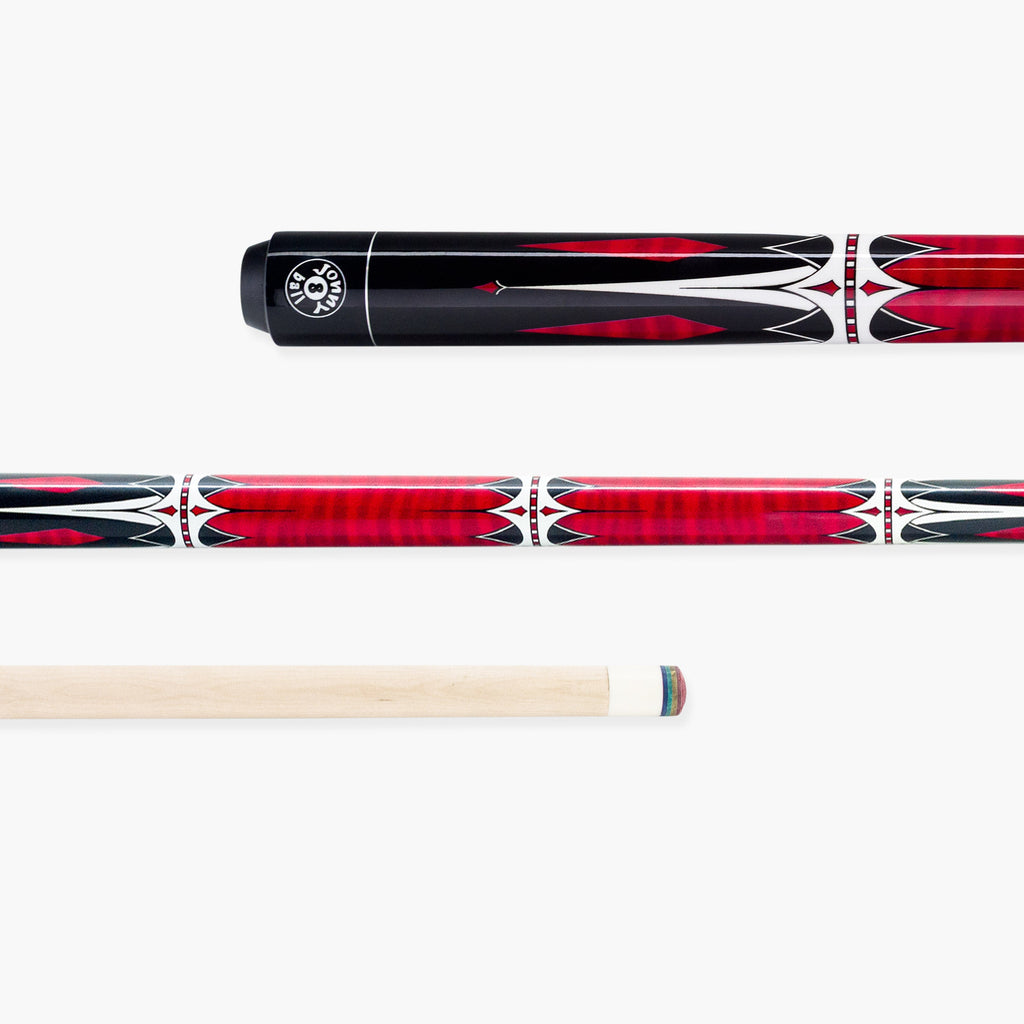 Jonny 8 Ball Harpoon 58-inch American pool cue Cue + Case