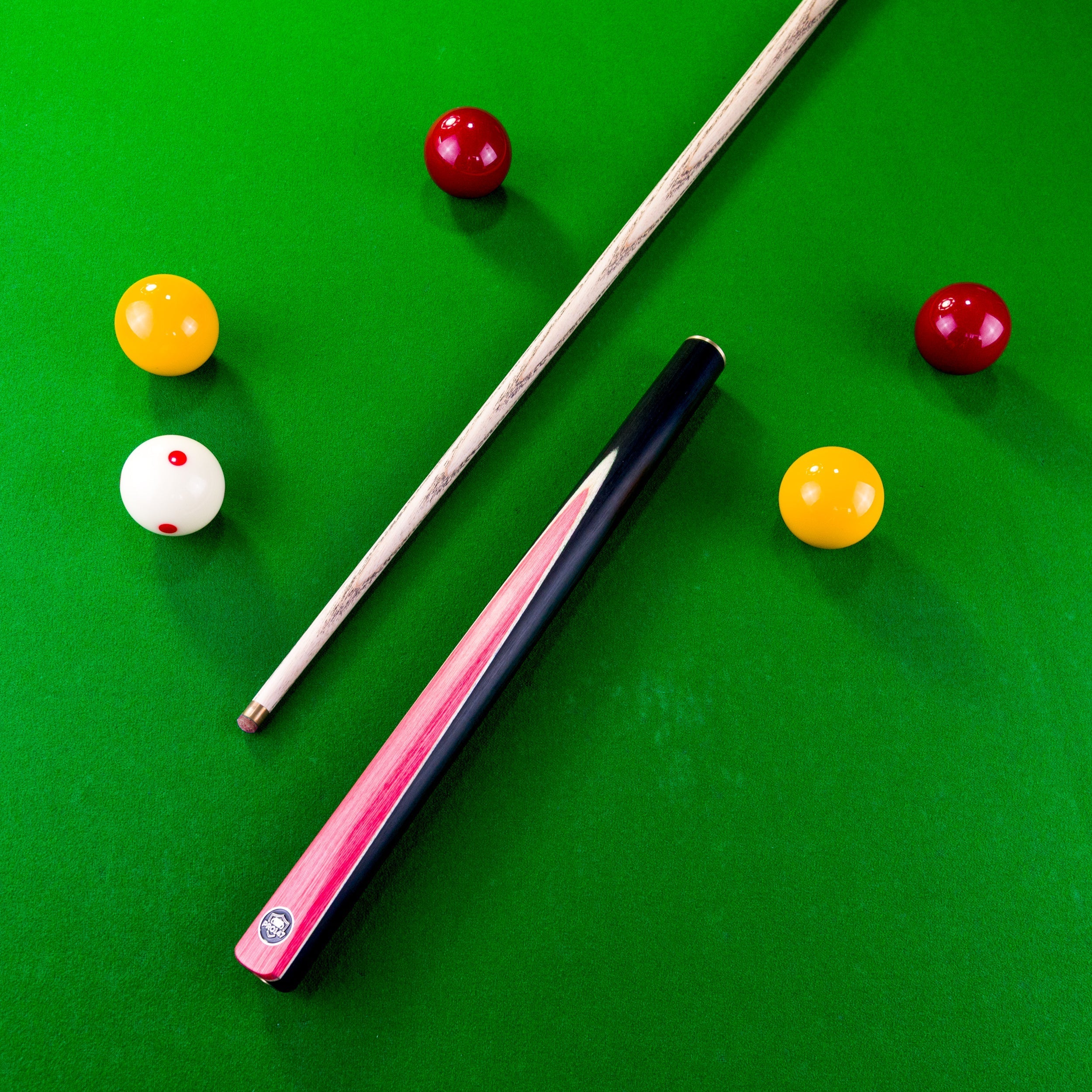 PRO147 Pink Pearl 3/4 cue Cue + Case