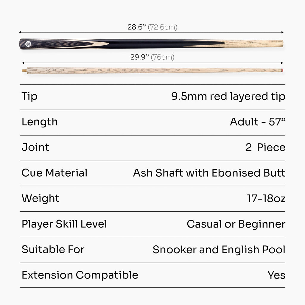 PRO147 Windsor cue and case set Cue + Case