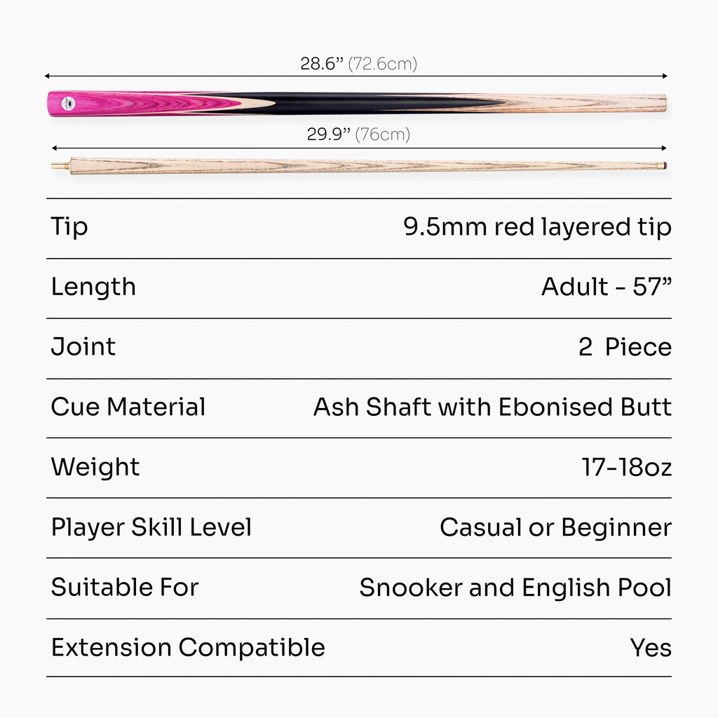 PRO147 Windsor cue and case set Cue + Case