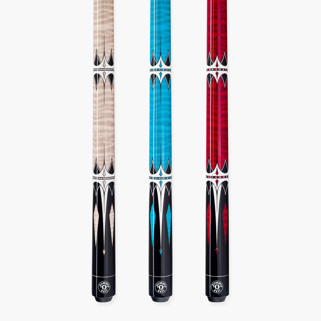 Jonny 8 Ball Harpoon 58-inch American pool cue Cue + Case