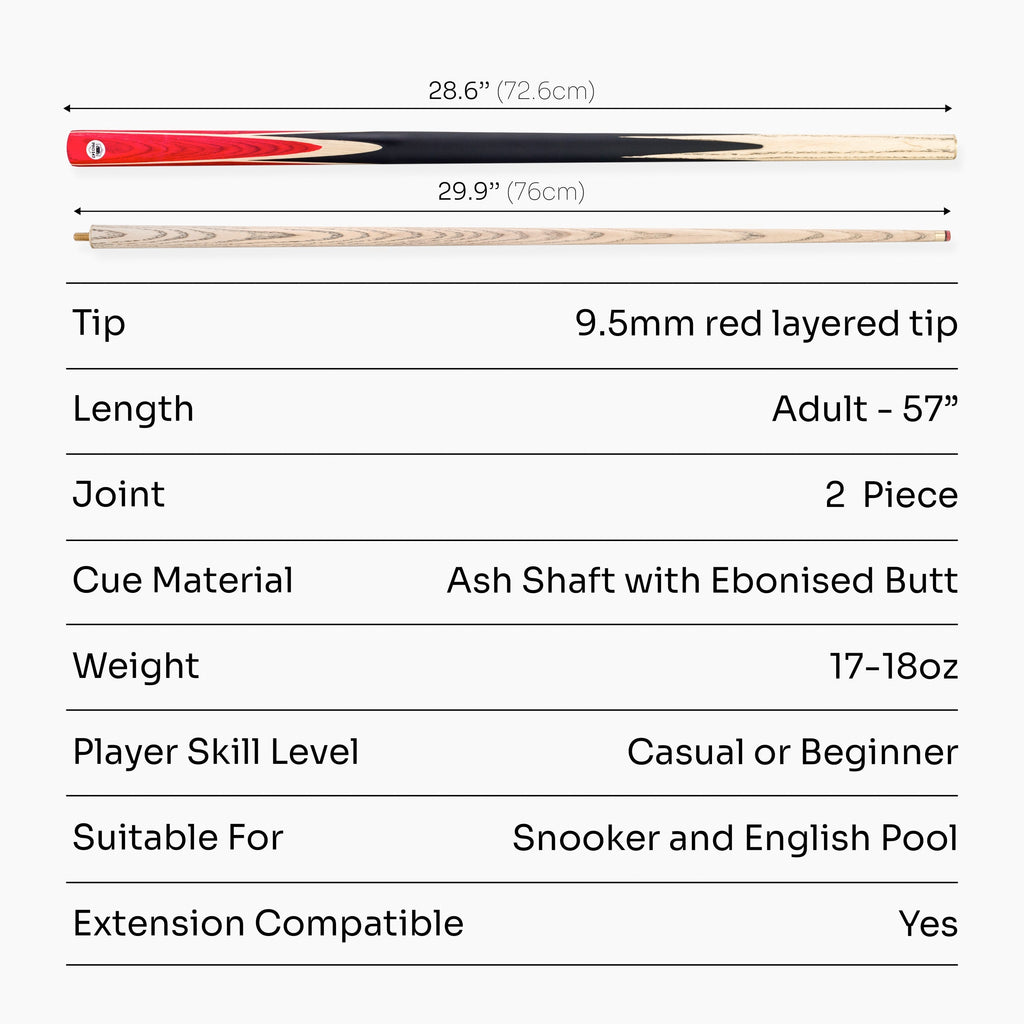 PRO147 Windsor cue and case set Cue + Case