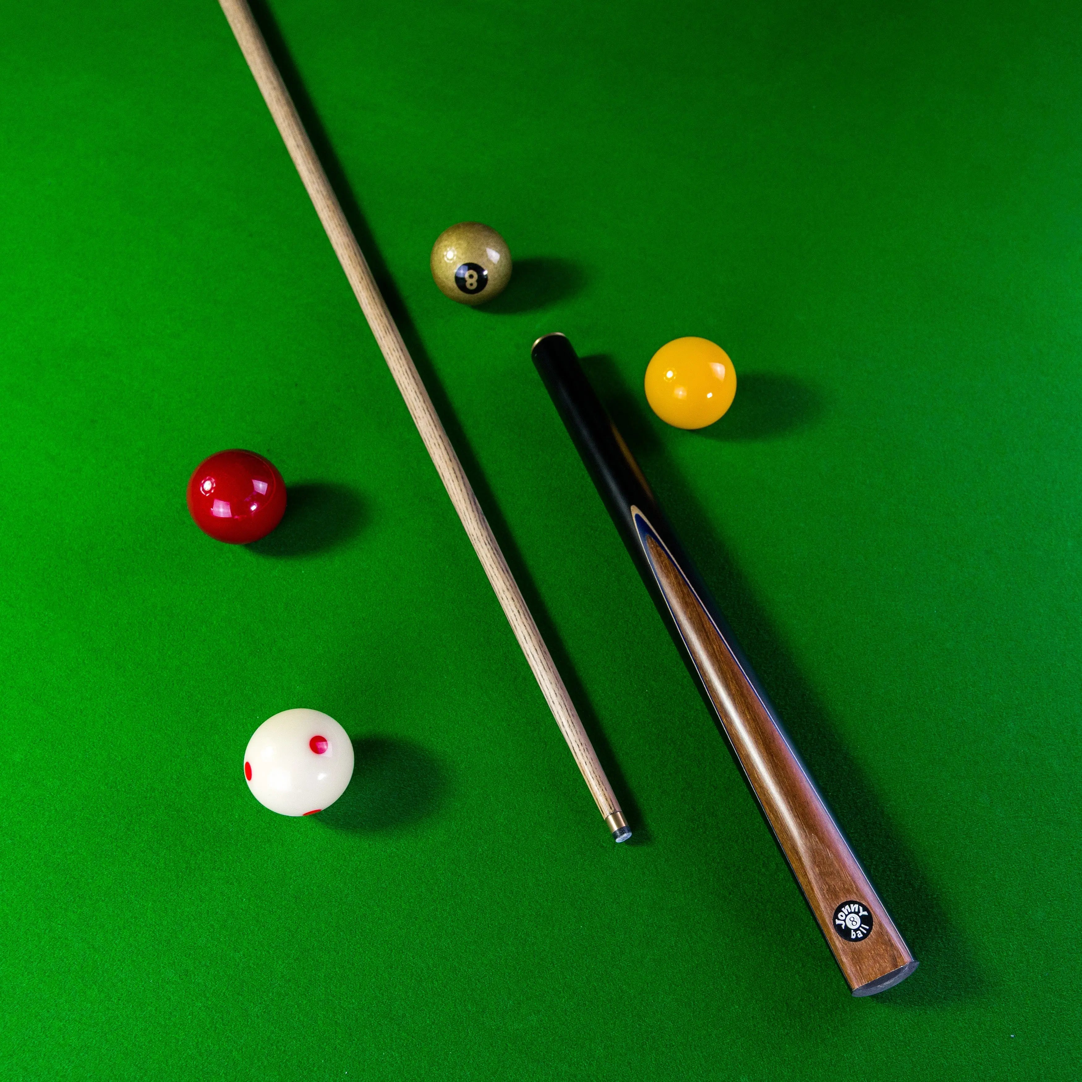 Jonny 8 Ball Blue Thunder 3/4 cue and case set Cue + Case