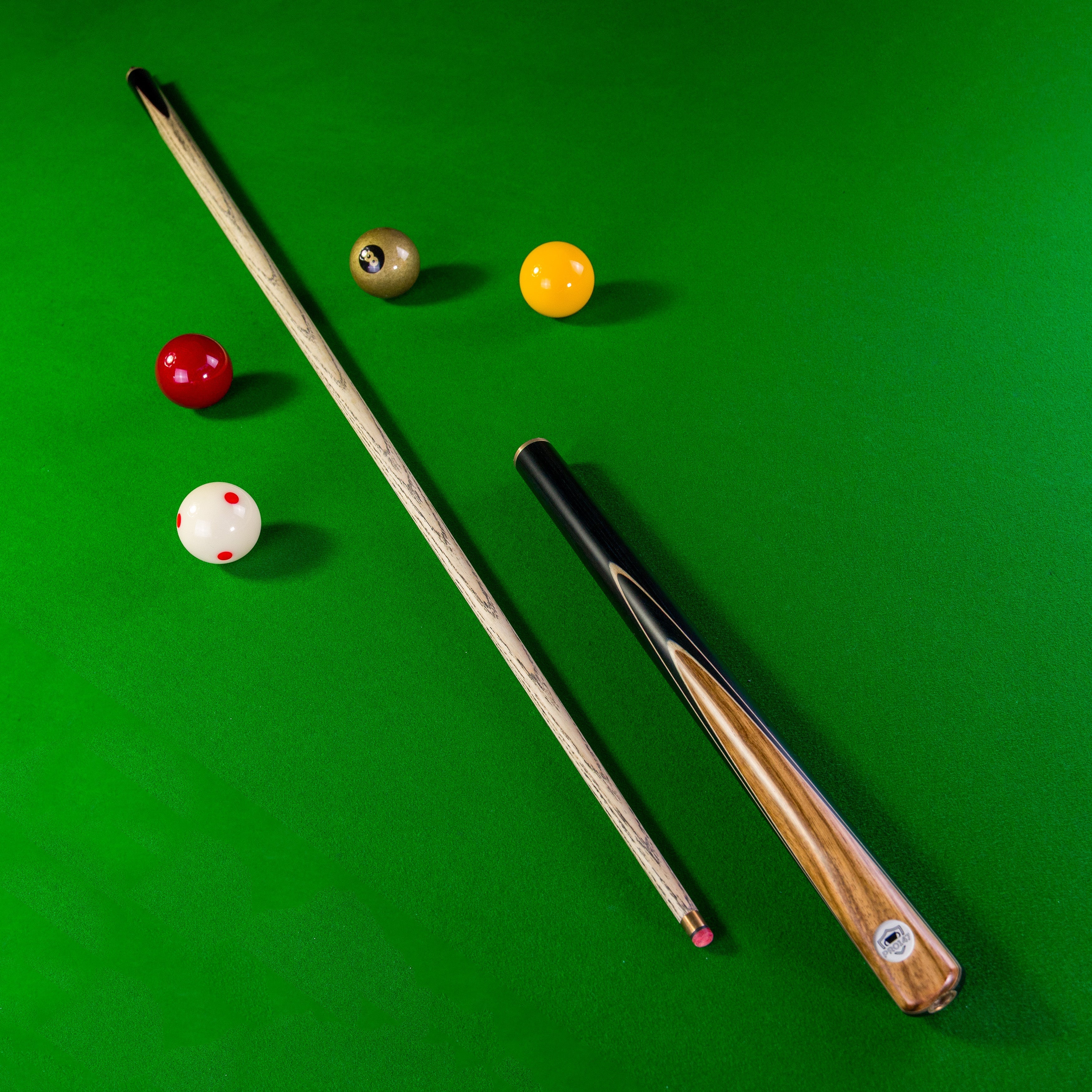 PRO147 Pearl Series Hazel Burl 3/4 cue and case set Cue + Case