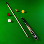 PRO147 Pearl Series Blue Zebra 3/4 cue and case set Cue + Case