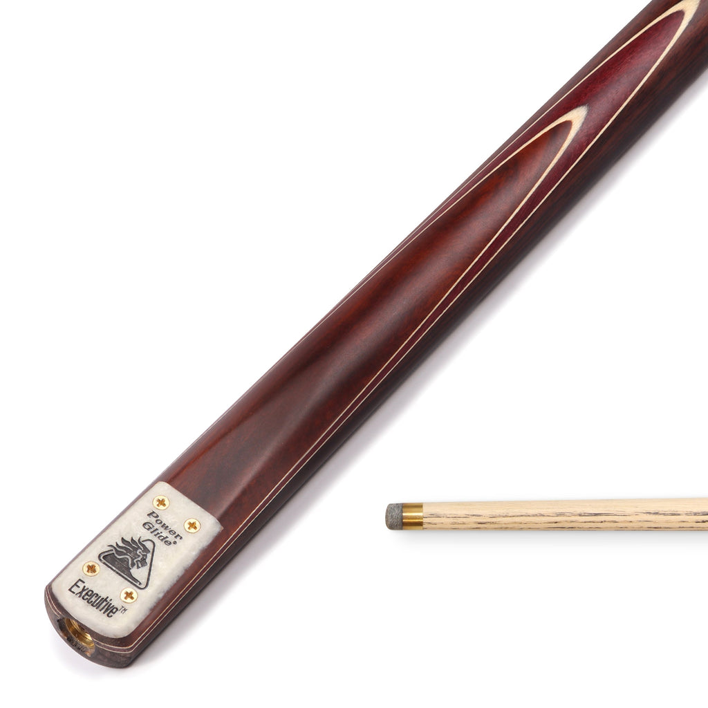 PowerGlide Executive 57-inch 3/4 cue with mini butt Cue + Case