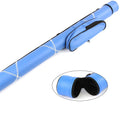 Trendy blue tubular 2-piece cue case Cue + Case