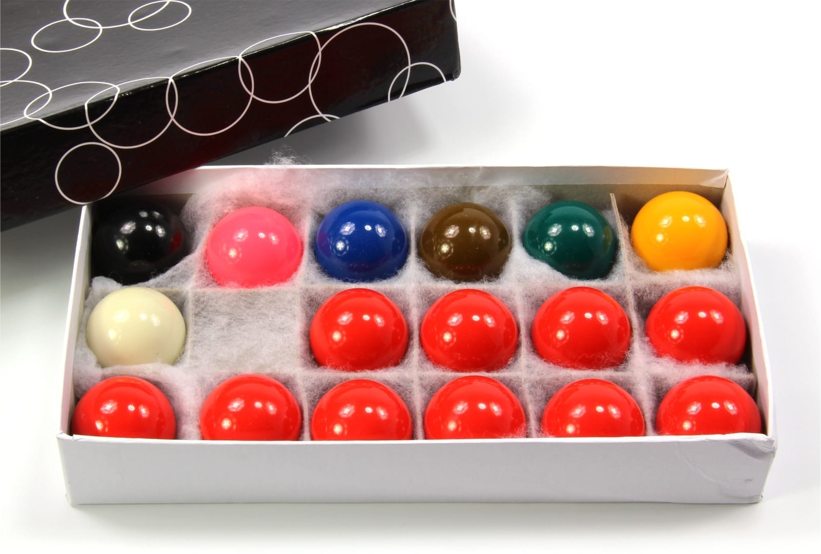 41mm kids snooker balls - 17-ball set Cue + Case