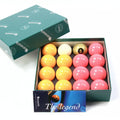 Aramith Premier Gold 8 Ball pink and yellow pool balls Cue + Case
