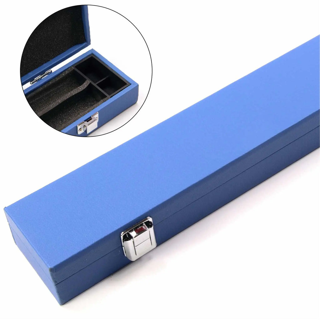 Jonny 8 Ball blue foam-lined 2-piece cue case Cue + Case