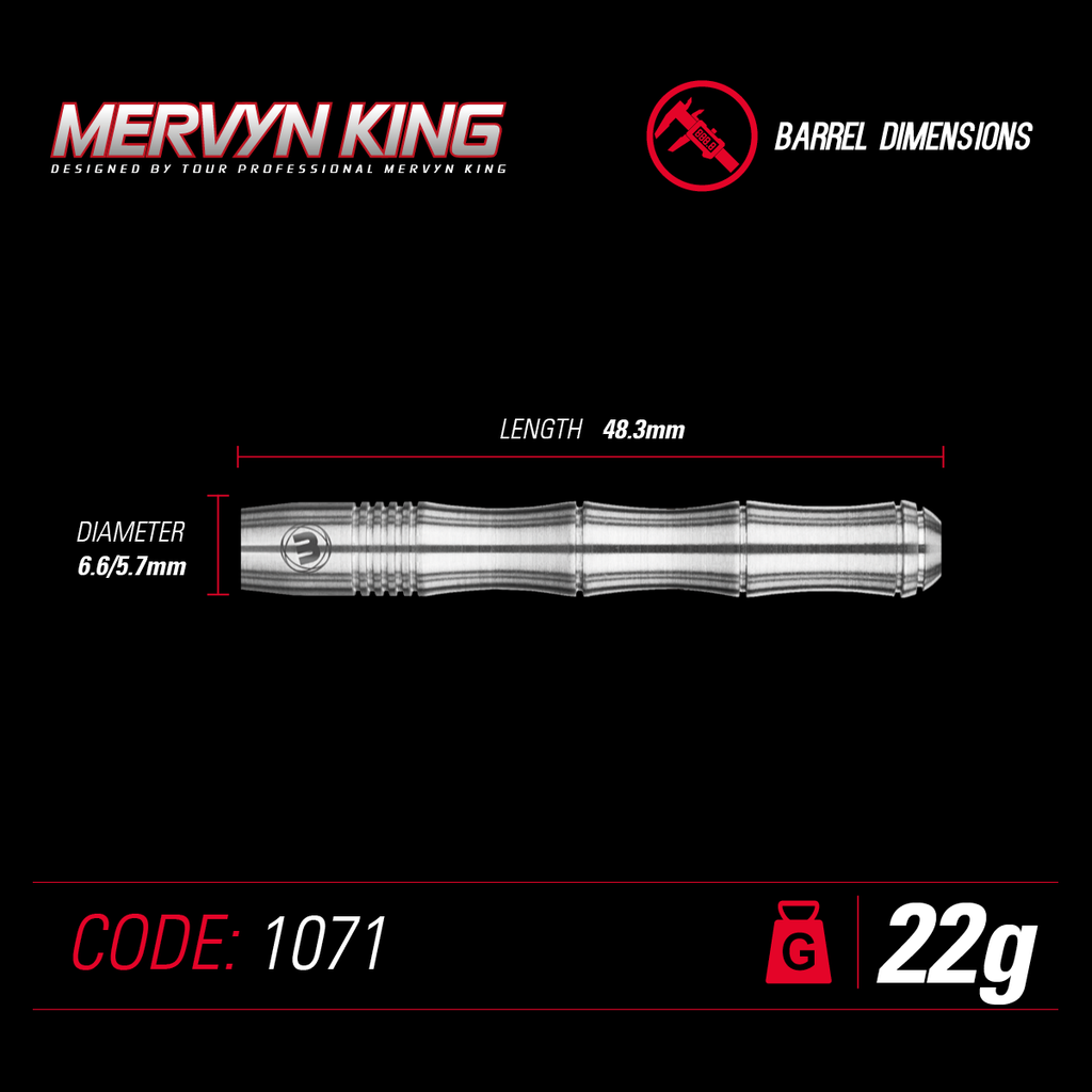 Winmau Mervyn King 90% GW Darts
