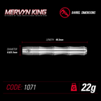 Winmau Mervyn King 90% GW Darts