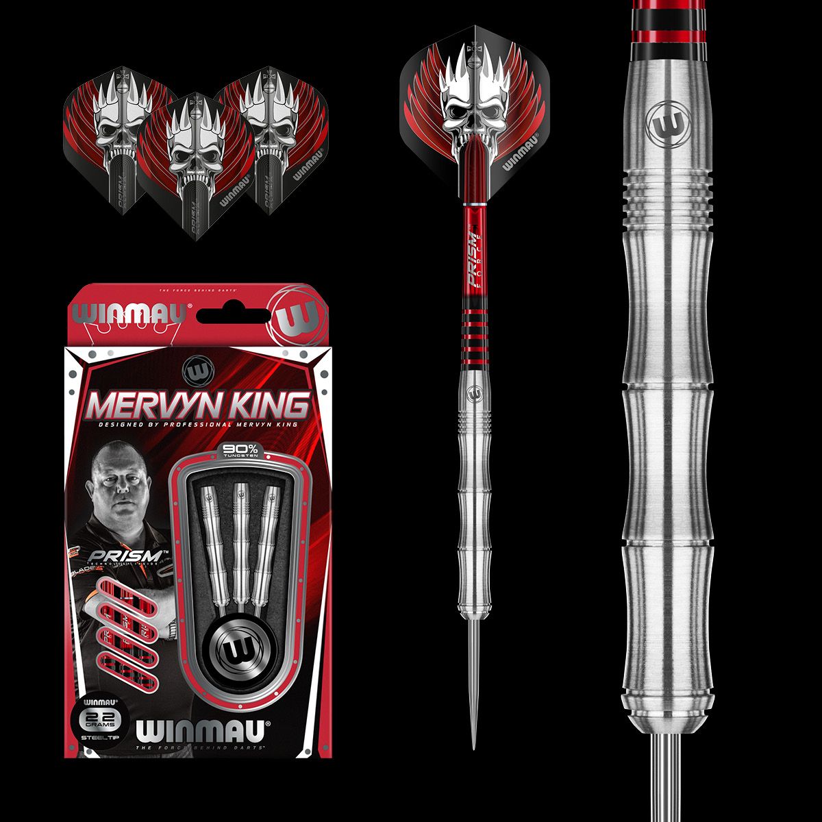 Winmau Mervyn King 90% GW Darts