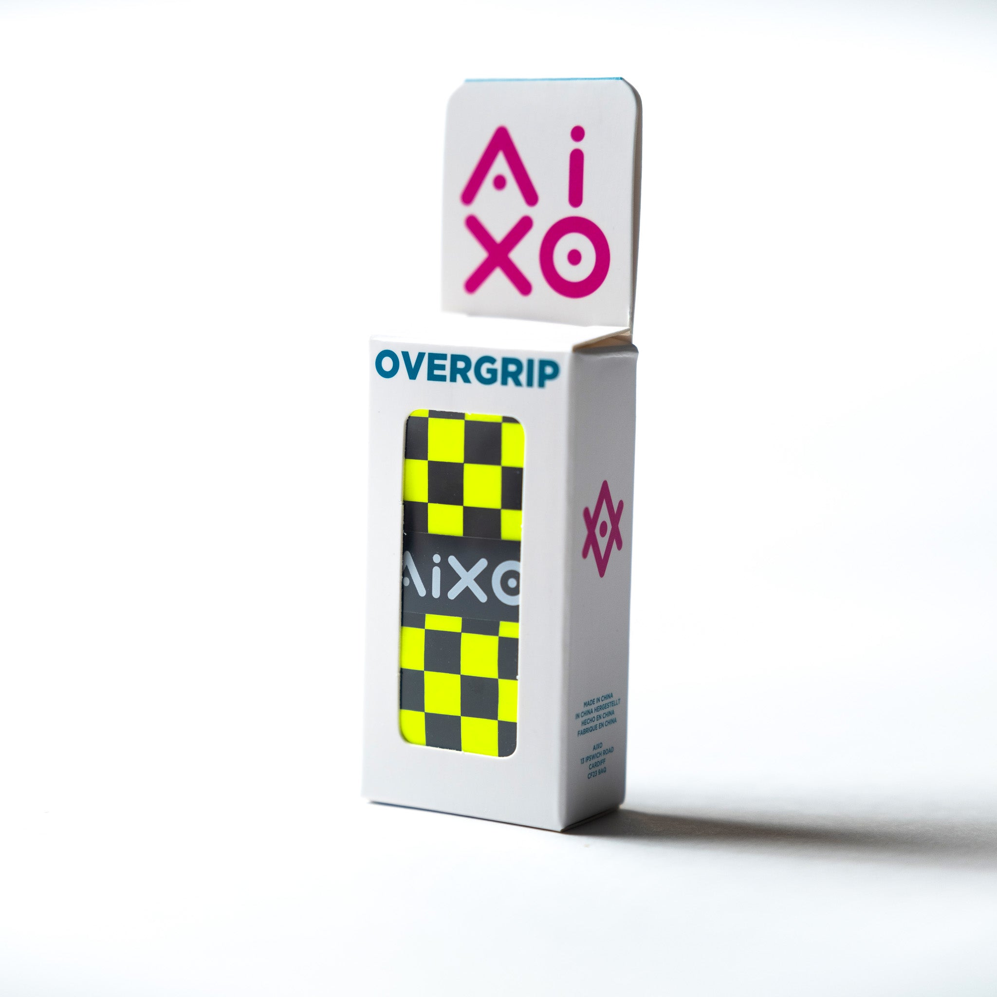 Aixo Checker Overgrip Fluo Yellow Aixo