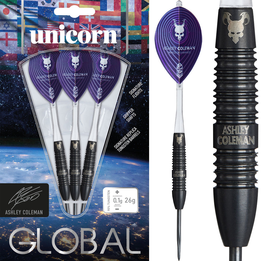 Unicorn Ashley Coleman 90% GW Darts
