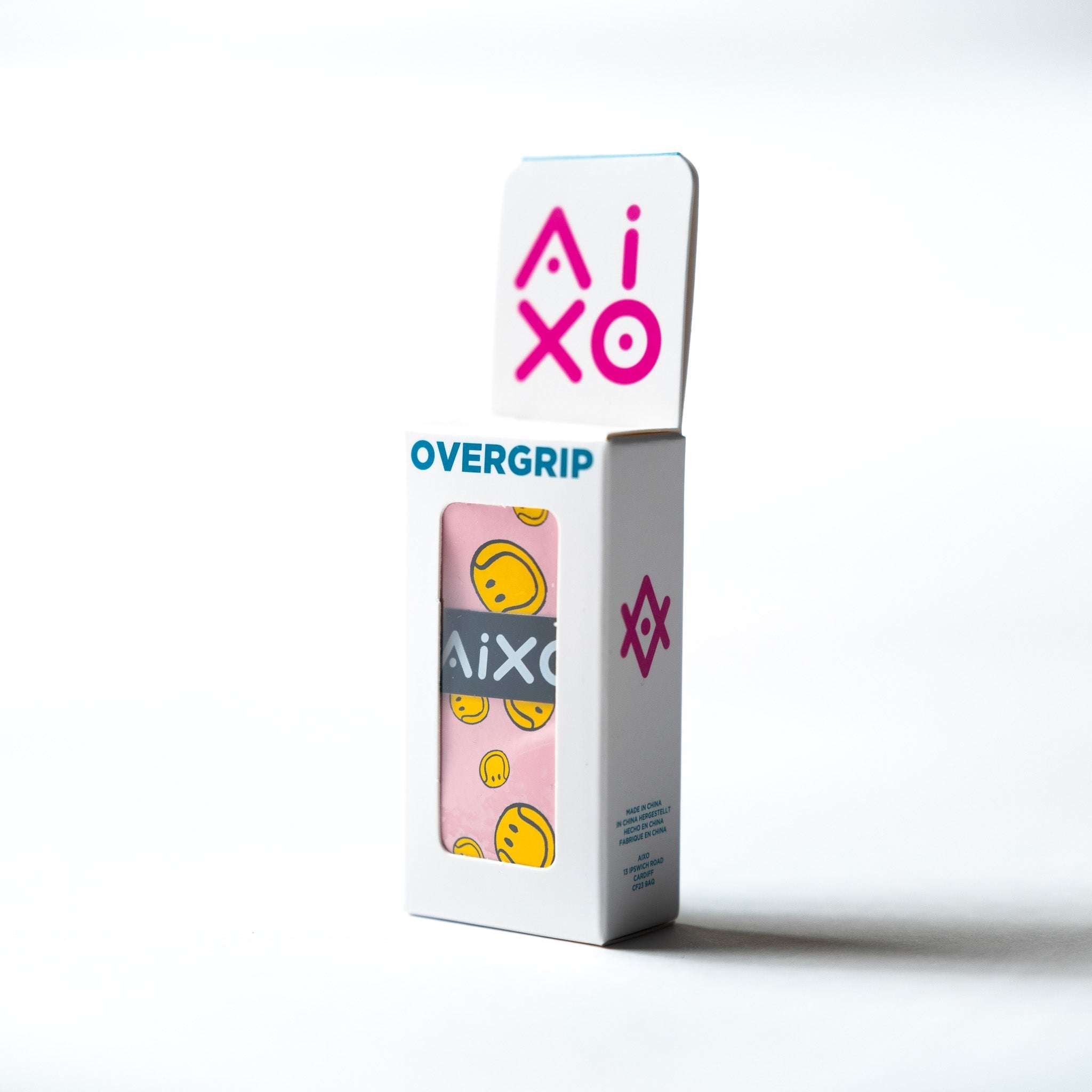 Aixo Smiley Ball Overgrip Pink Aixo