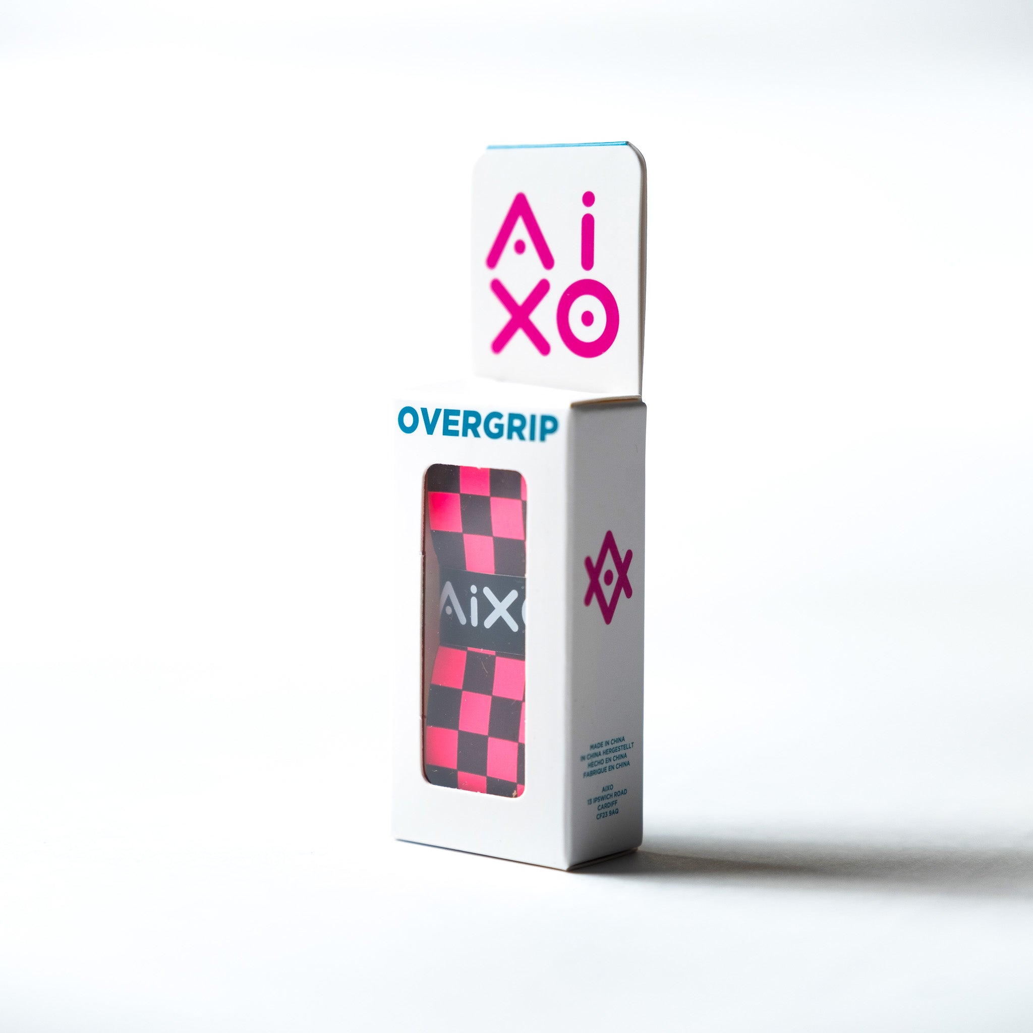 Aixo Checker Overgrip Fluo Pink Aixo