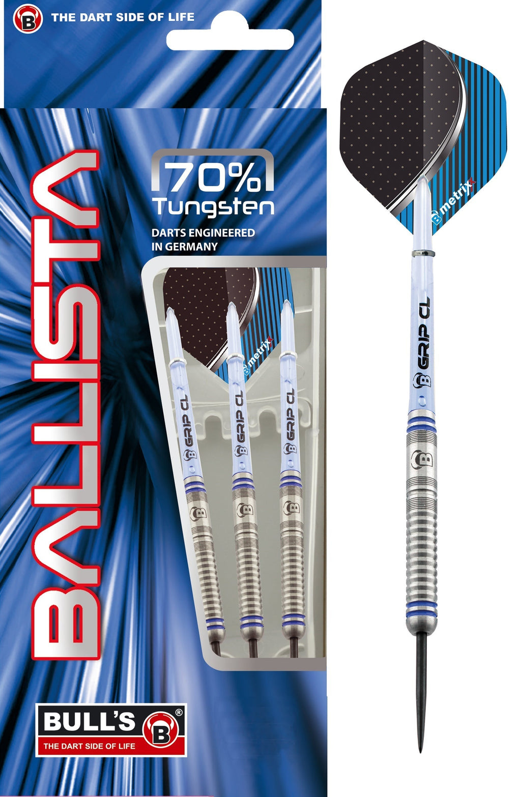 Bull's Ballista Steel dart  70% Tungsten GW Darts