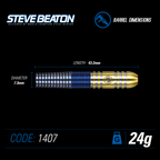 Winmau Steve Beaton 90% Darts GW Darts