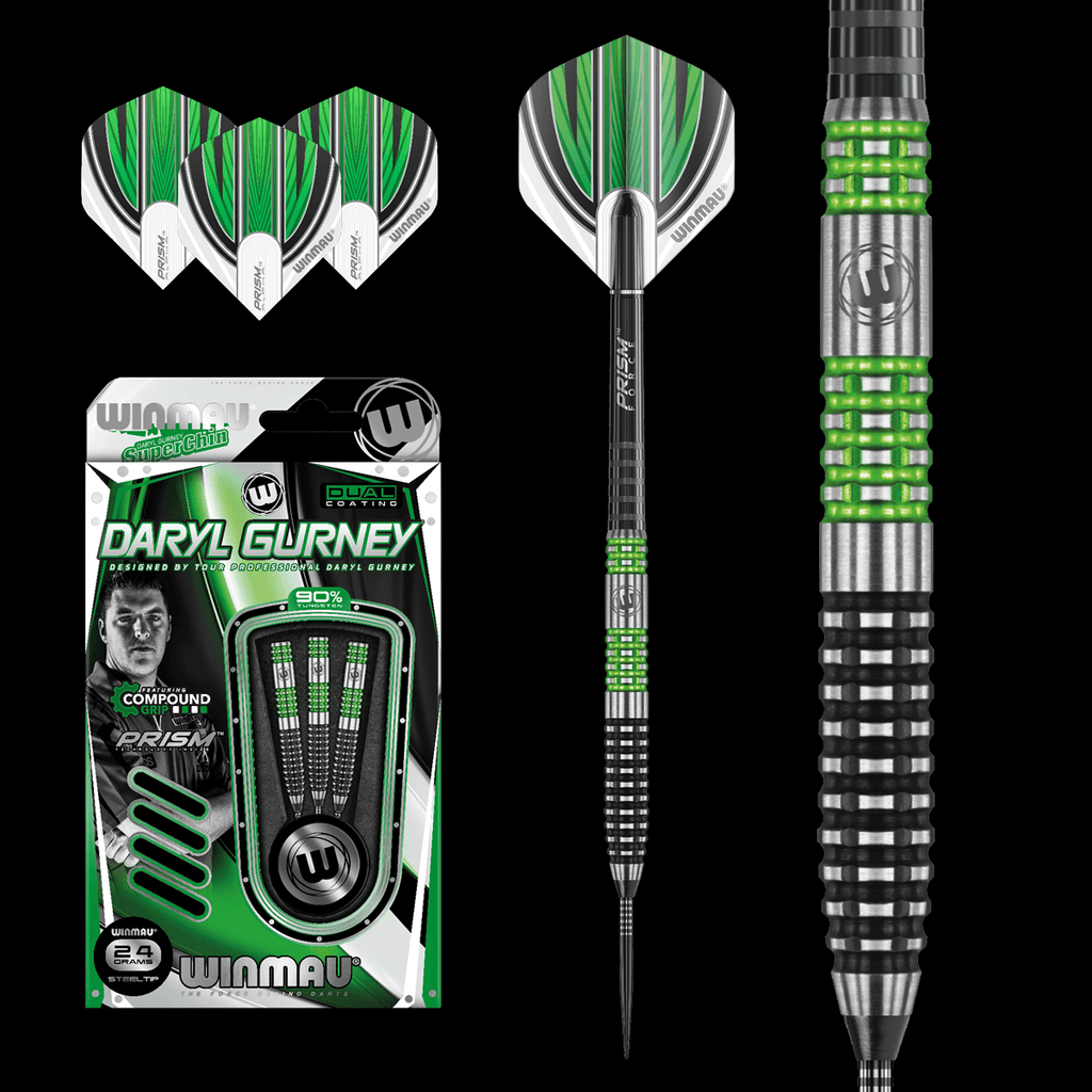 Winmau Daryl Gurney 90% Tungsten alloy darts GW Darts