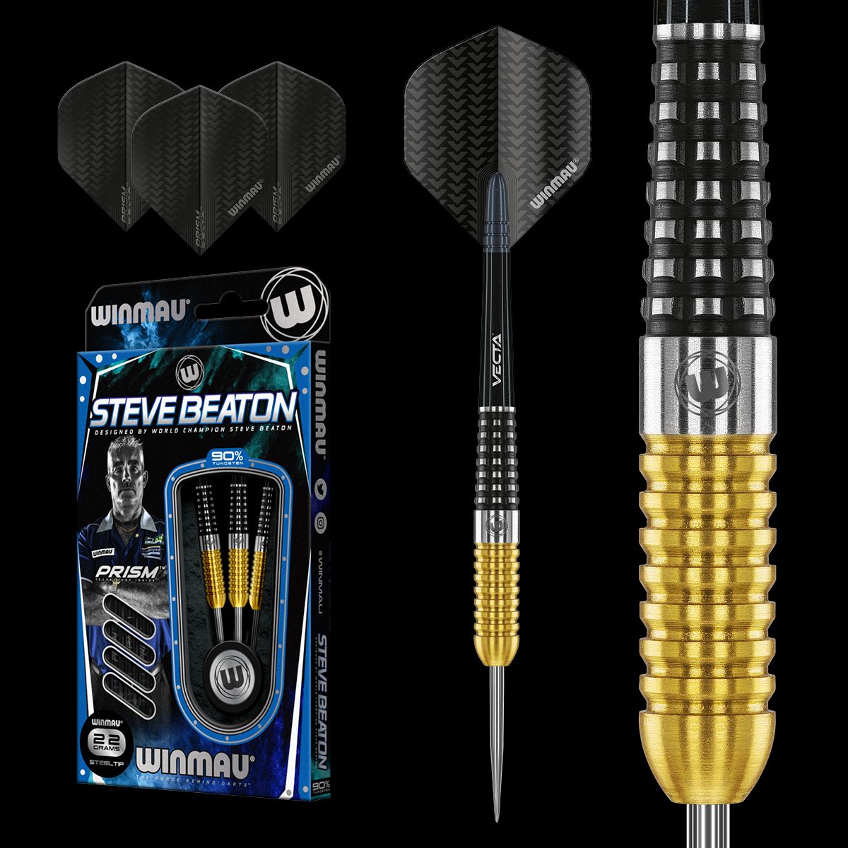 Winmau Steve Beaton S.E. 90% Darts GW Darts