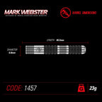Winmau Mark Webster 90% Darts GW Darts