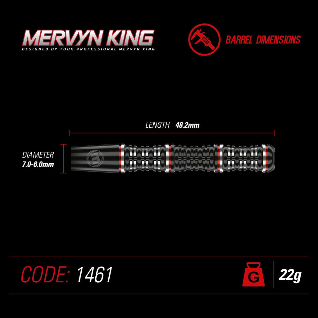 Winmau Mervyn King S.E. 90% GW Darts