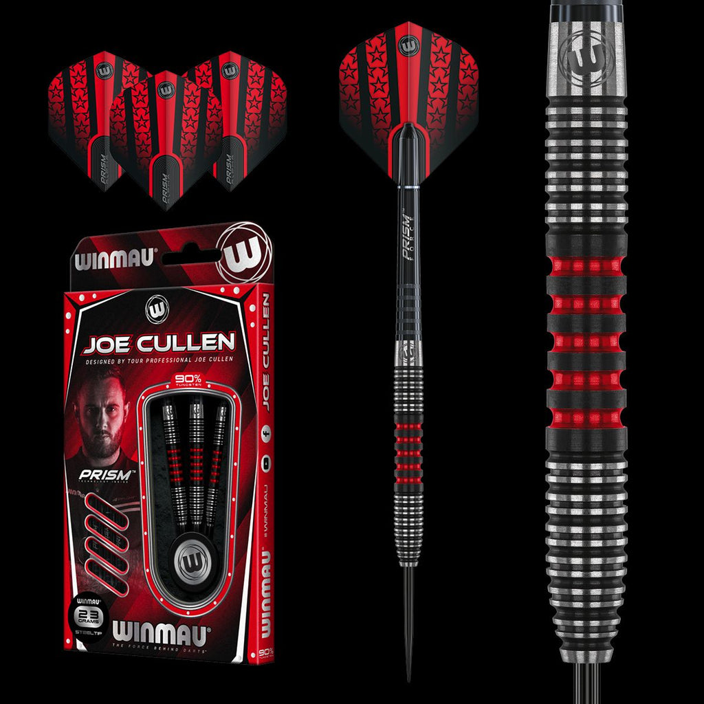 Winmau Joe Cullen 90% Tungsten alloy Steeltip darts GW Darts