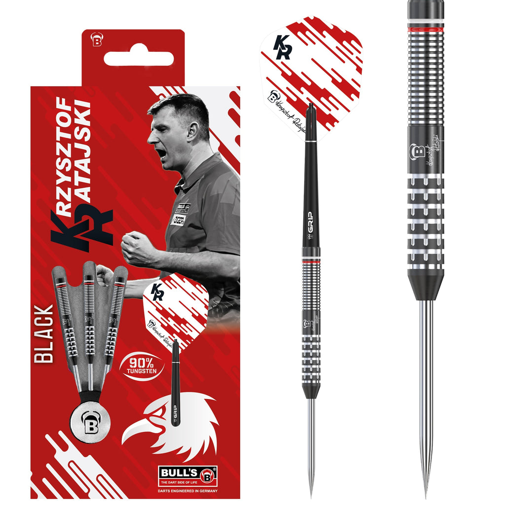 BULL'S Krzysztof Ratajski Generation 2 Black Edition 90% GW Darts