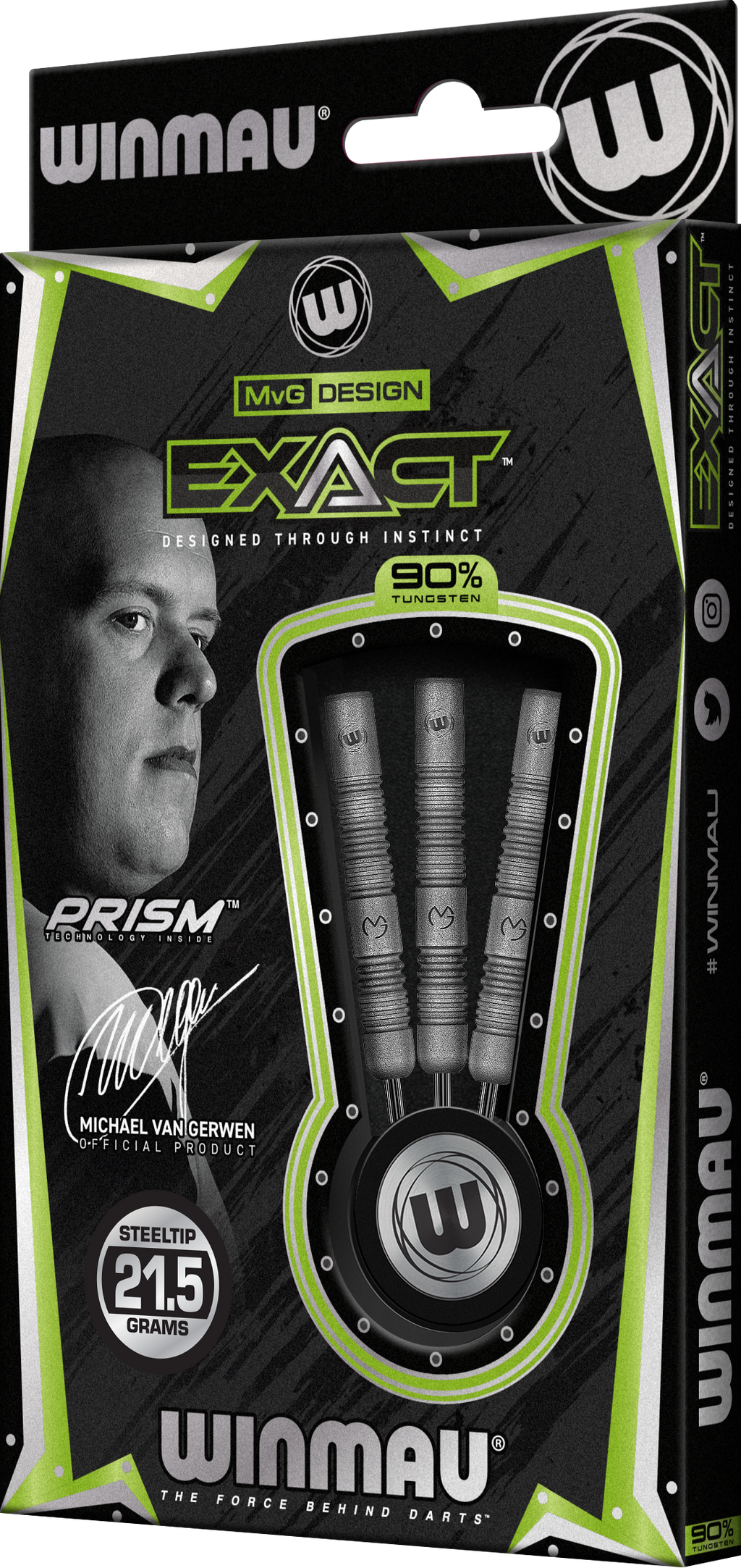 Winmau MvG Exact 90% GW Darts