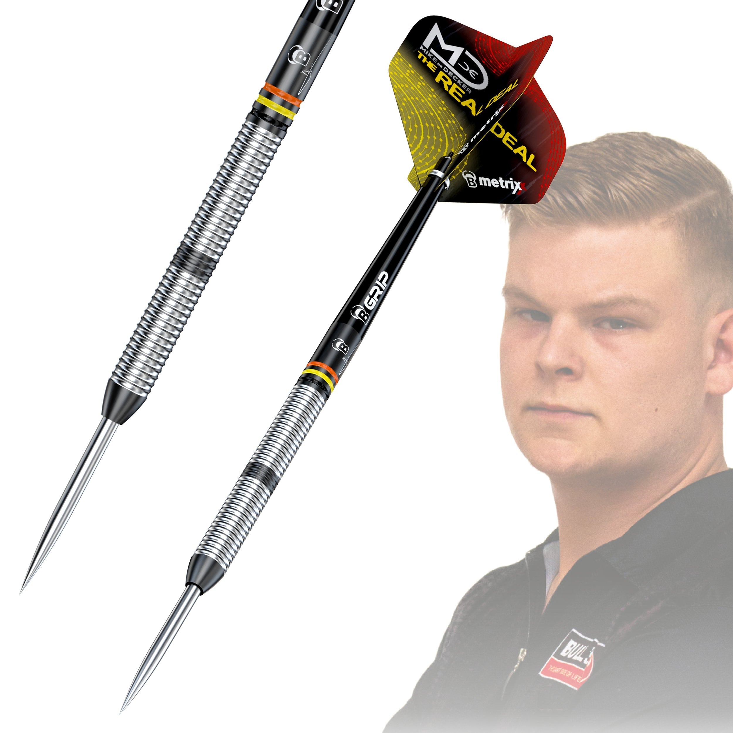 BULL'S Mike de Decker Black Edition 90% GW Darts