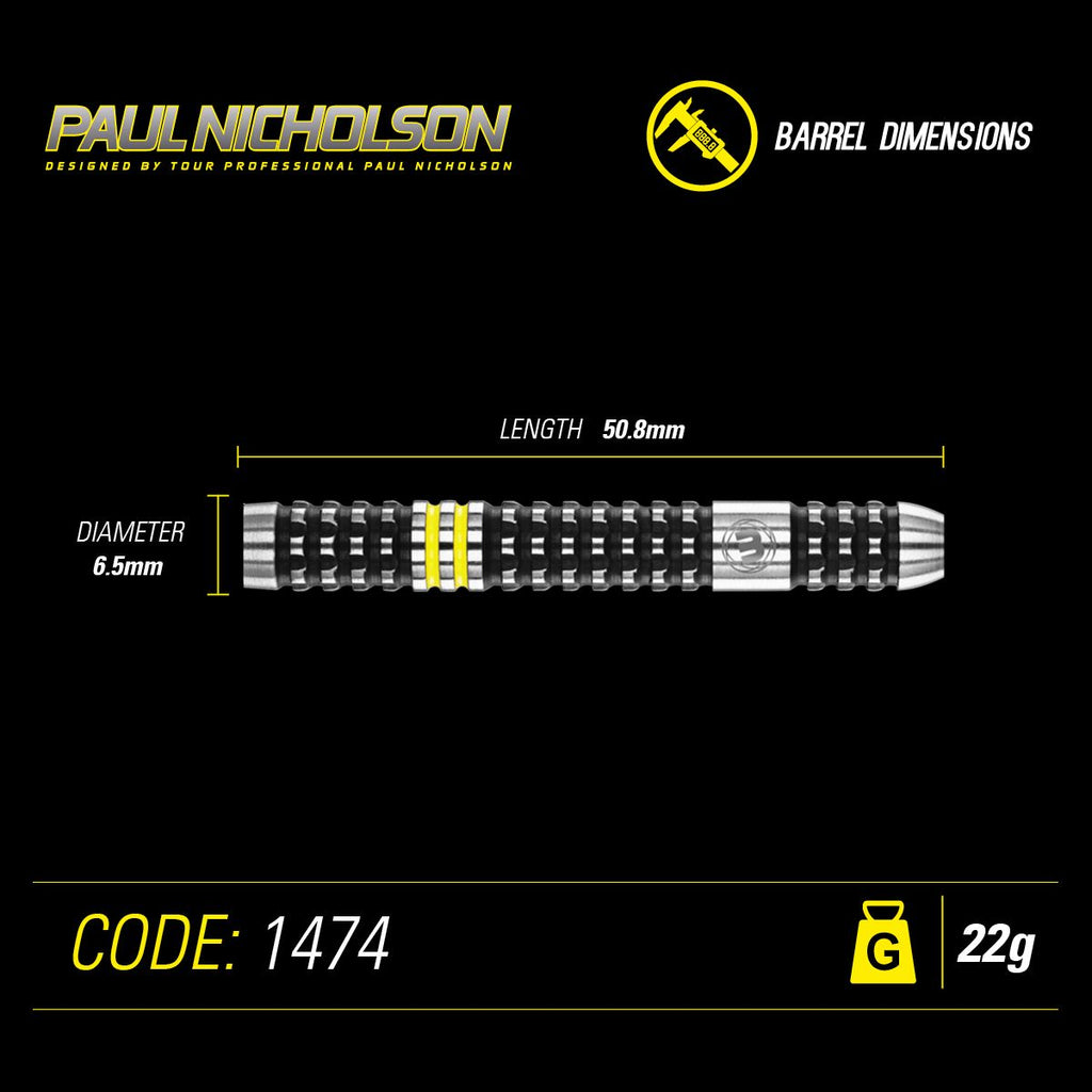 Winmau Paul Nicholson 90% Darts GW Darts