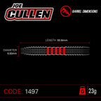 Winmau Joe Cullen Pro-Series 85% GW Darts