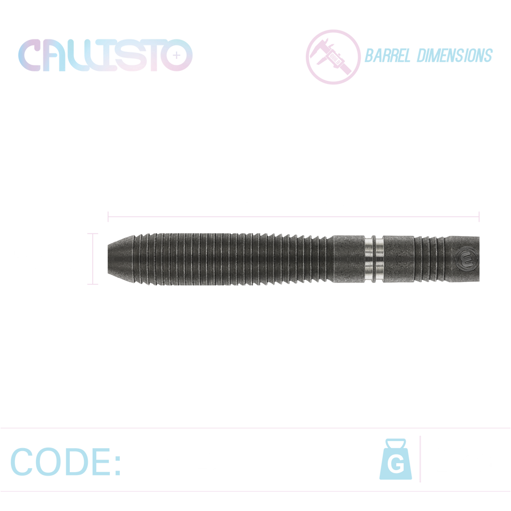 Winmau Callisto 2 90% Darts GW Darts