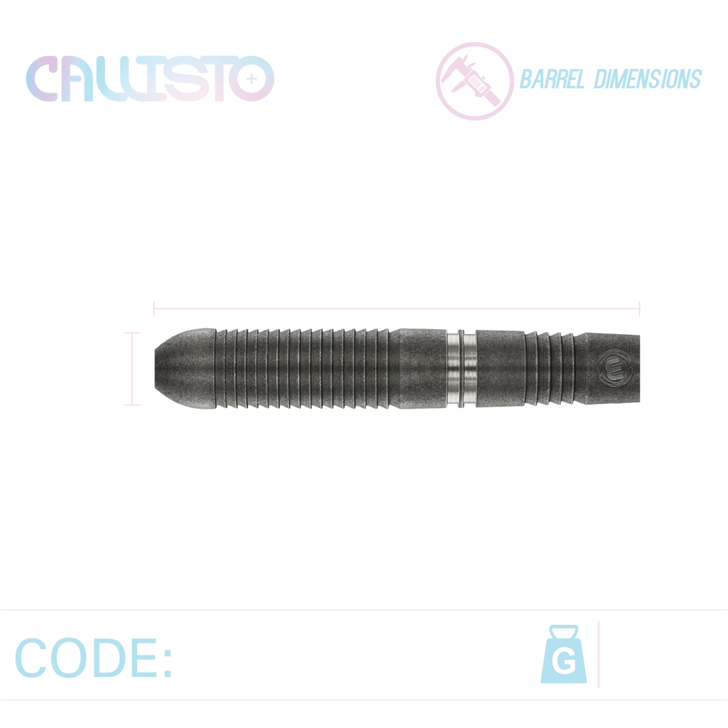 Winmau Callisto 3 90% Darts GW Darts