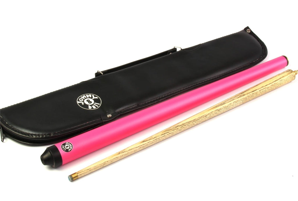 Jonny 8 Ball Pink Jet 48-inch junior cue and soft case Cue + Case