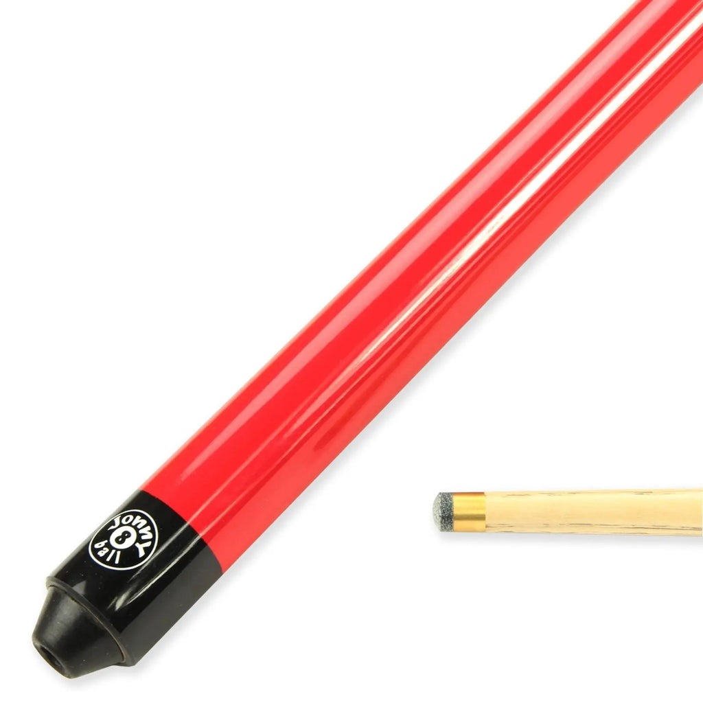 Jonny 8 Ball Red Jet 52-inch cue Cue + Case