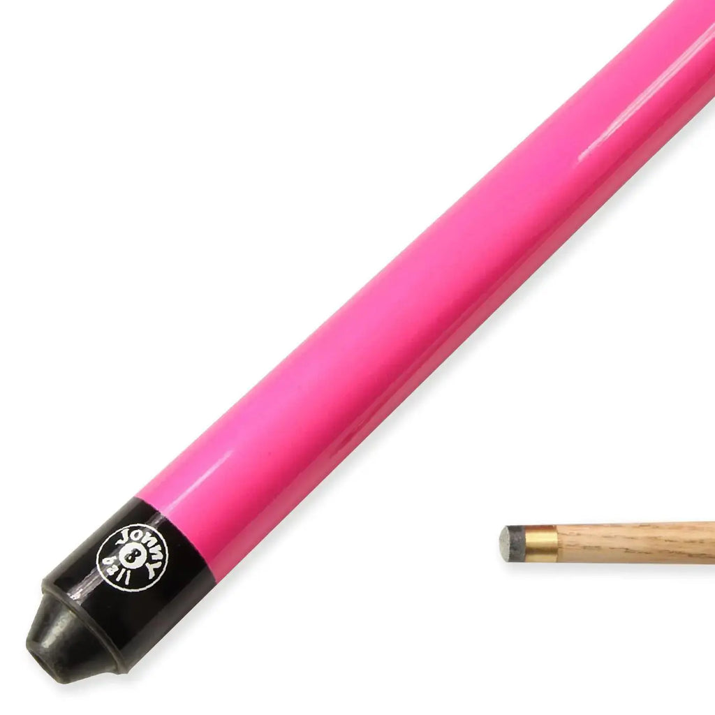 Jonny 8 Ball Pink Jet 48-inch junior cue Cue + Case